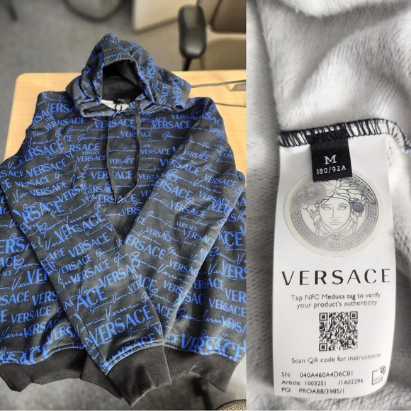 Versace and negotiations  3 peice each
